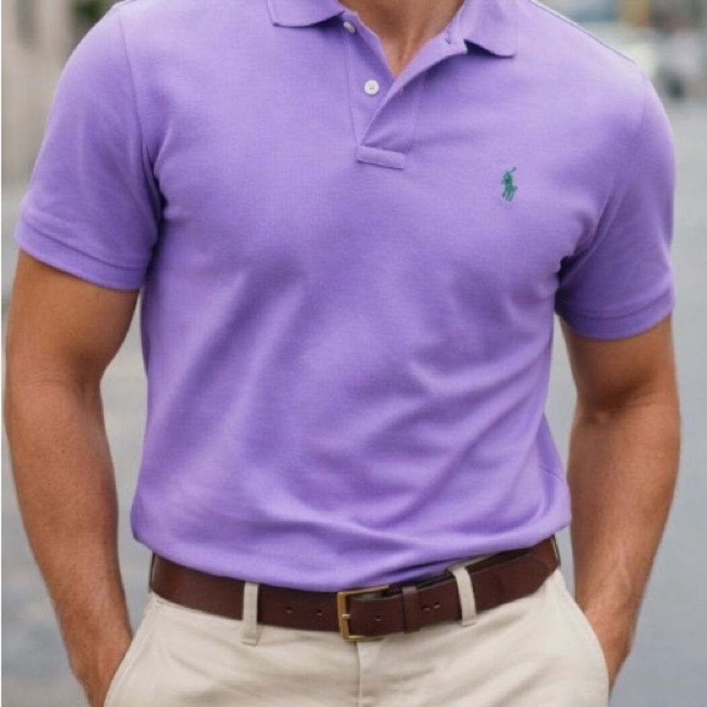 Ralph Lauren Lavender Polo Shirt